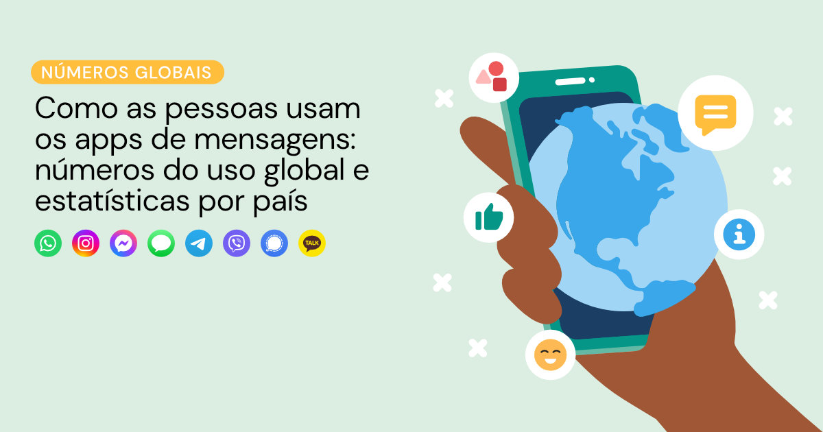 Para além da conversa: como usar apps de mensagens para se