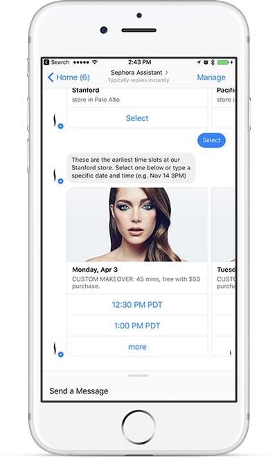 facebook messenger chatbot customer service