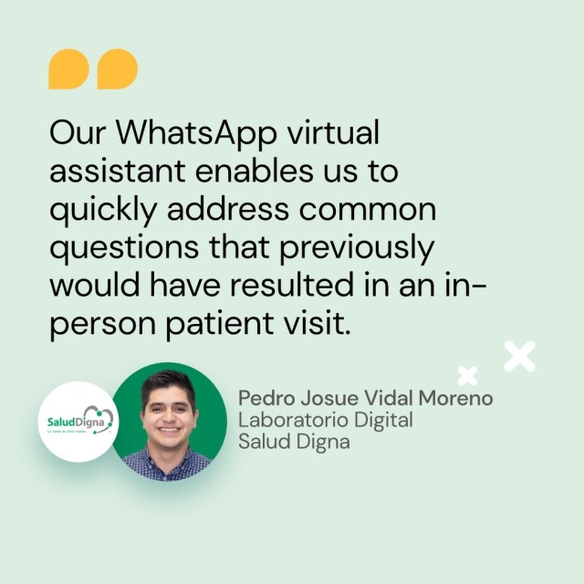 Salud Digna WhatsApp chatbot