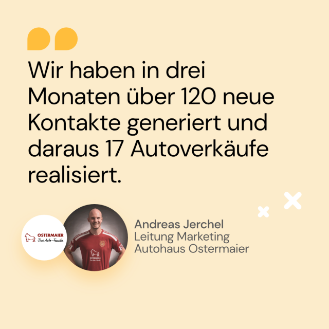 Zitat Andreas Jerchel Autohaus Ostermaier
