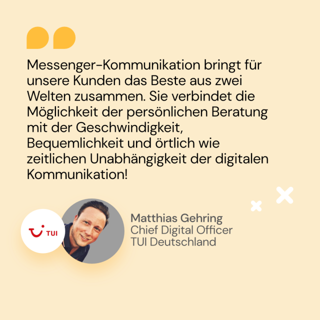 Zitat Matthias Gehring TUI