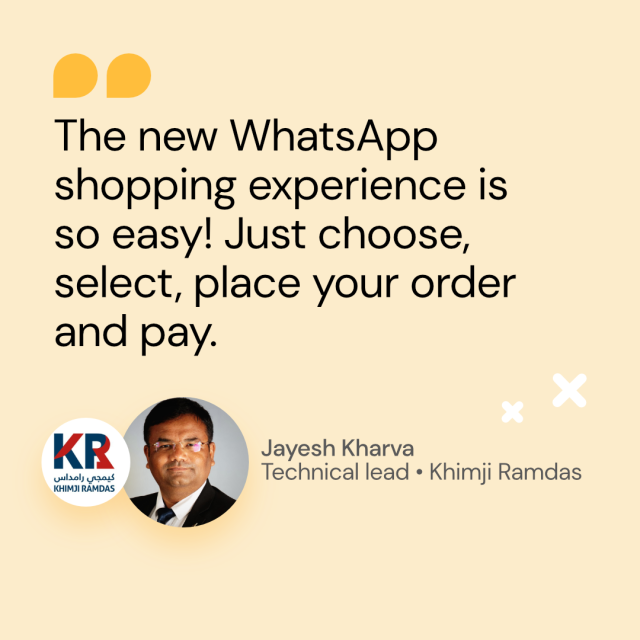Quote Jayesh Kharva Khimji Ramdas
