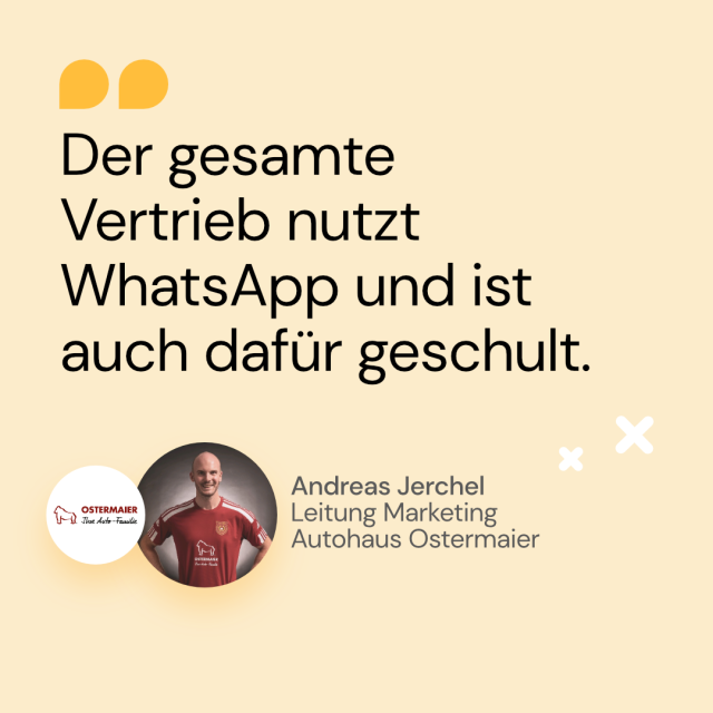 Zitat Andreas Jerchel Autohaus Ostermaier