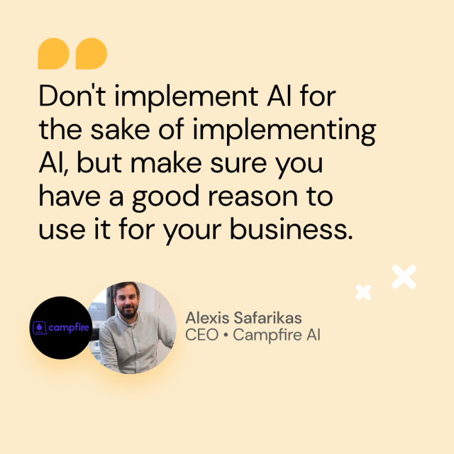 Quote Alexis Safarikas Campfire AI