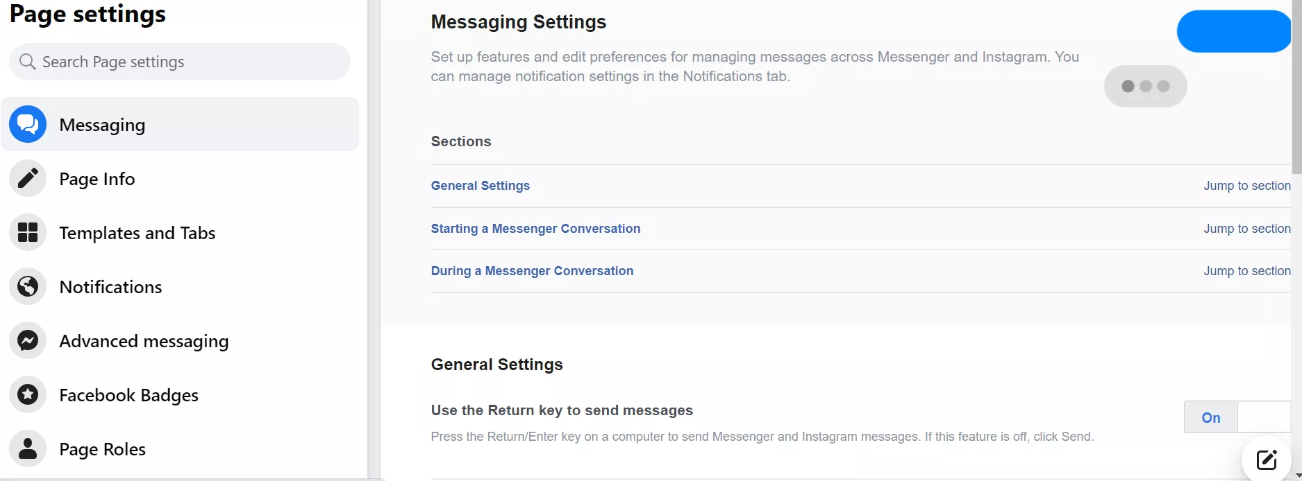 Set up Facebook Messenger