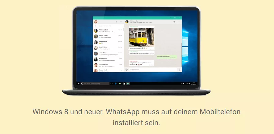 WhatsApp Web, WhatsApp Desktop