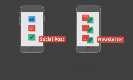 social style message vs. newsletter style message for WhatsApp content marketing